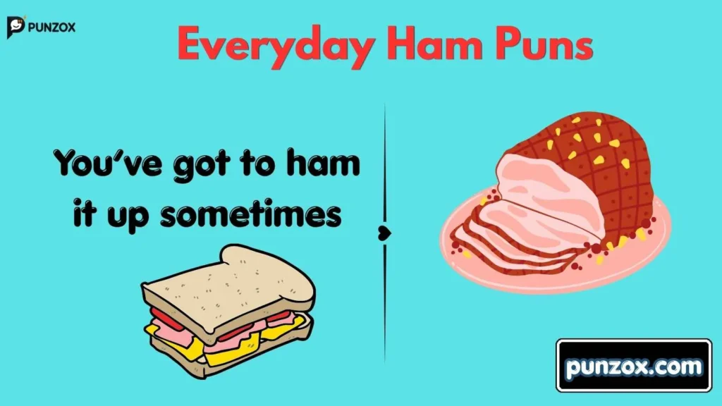 Everyday Ham Puns