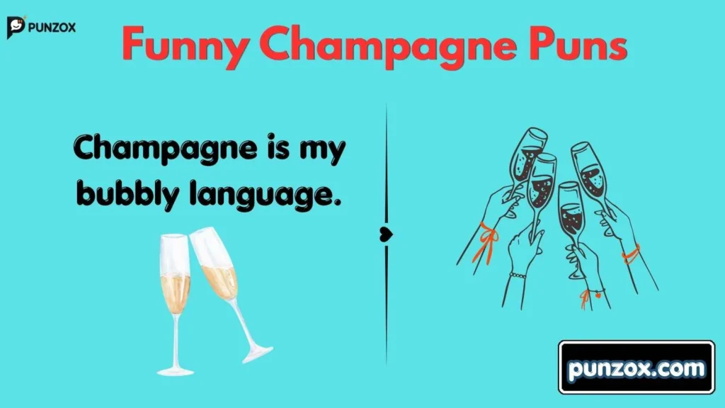 Funny Champagne Puns 