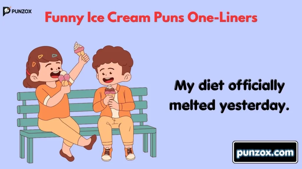 Funny Ice Cream Puns One-Liners
