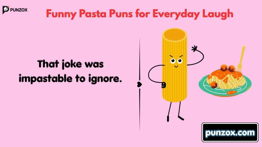 Funny Pasta Puns for Everyday Laugh