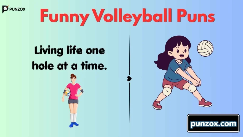 Funny Volleyball Puns
