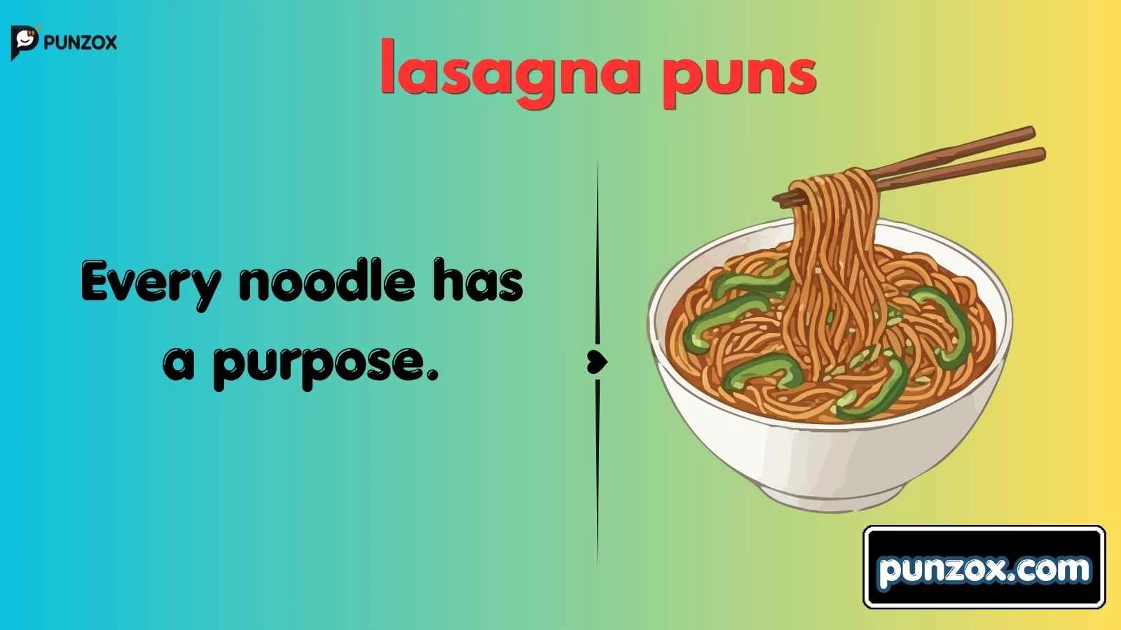 lasagna puns