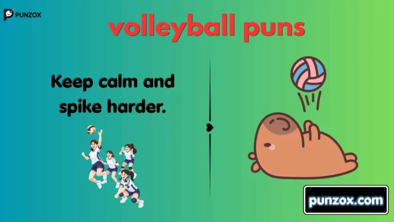volleyball puns
